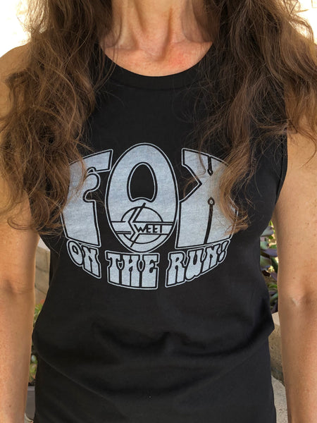 "Fox On The Run" Women's Sleeveless T Shirt